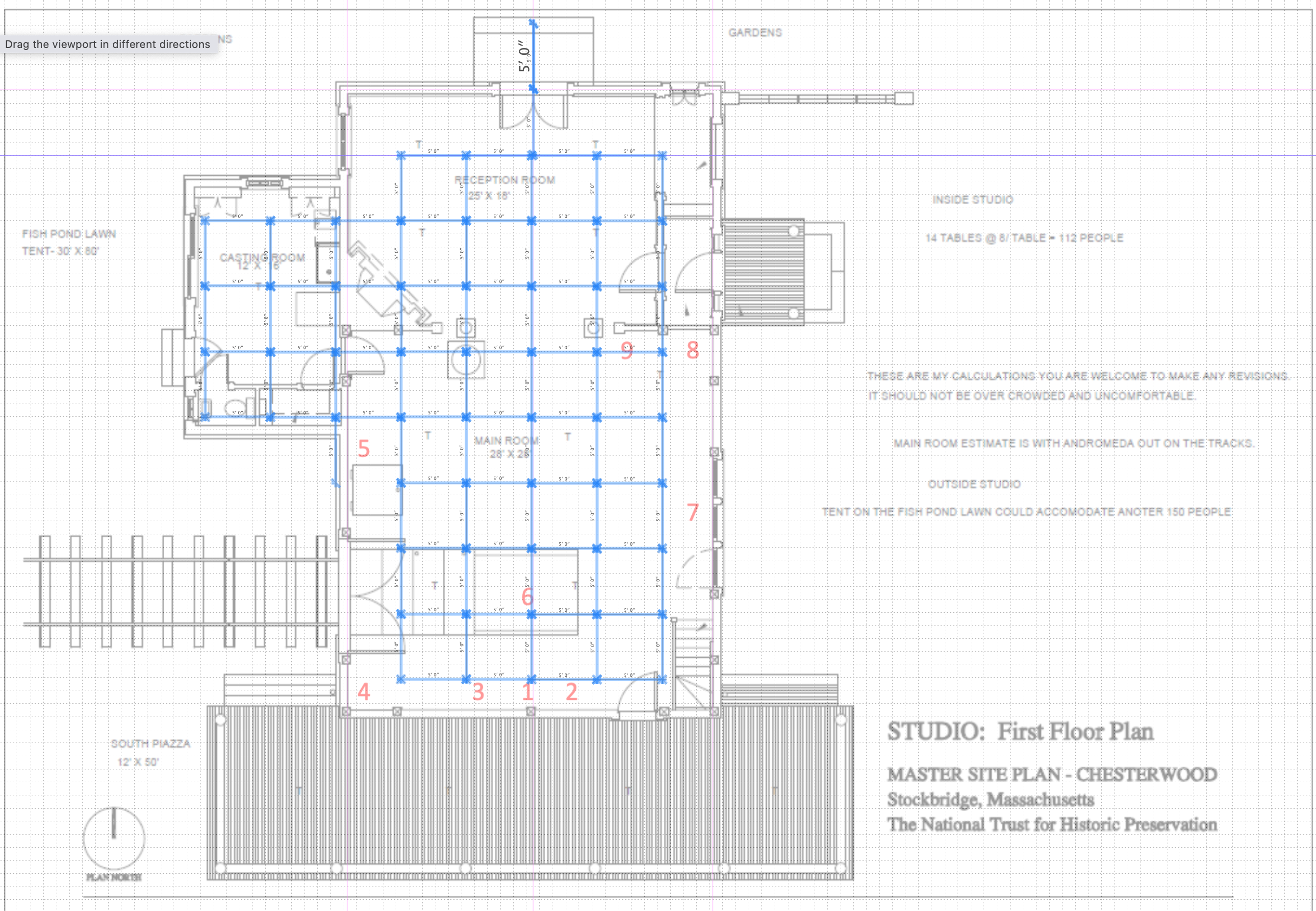 Chesterwood - Artist Studio - Scan Density Survey